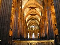Barcelone, Catedral La Seu, Nef, Voutes